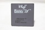 Procesor CPU Intel 486 33 MHz i486 DX-33 vintage A80486DX-33