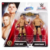 WWE Main Event Showdown Series 20 Set 2 figurine Gunther &amp; The Miz 15 cm, Mattel