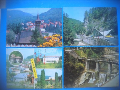 HOPCT LOT 4014 -IP- 4 CARTI POSTALE-OLANESTI -JUD VALCEA --CIRCULATE foto