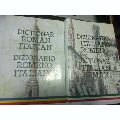 Dictionar romana - italiana / Dictionar italiana - romana, ed. Gramar foto