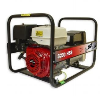 Generator de curent trifazat Honda AGT 8203 HSBE R26 - 7kVA - PORNIRE ELECTRICA