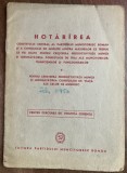 Myh 65 - 1950 - comunism - Hotararea CC al partidului muncitoresc roman pentru cresterea productivitatii - februarie 1950 - Piesa de colectie