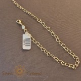 Bratara placata cu aur 18K pentru femei, 19-24 cm
