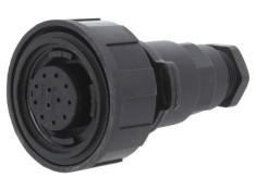 Conector circular BULGIN 12 pini mufă mamă IP68 6-8mm