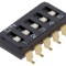 Comutator DIP-SWITCH 5 secțiuni ON-OFF