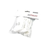 Set 6 Lavete Perie Originale POLTI PAEU0282 pentru Aparat Curatat cu Abur / Accesorii Fiare Calcat