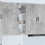 vidaXL Dulap suspendat de bucătărie Gri din beton 40 x 31 x 100 cm 885098
