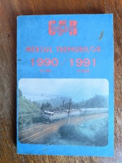 Mersul Trenurilor 1990/1991 - CFR, 2 / R6P2F