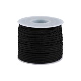 Cordelina paracord Crisalida, diametru 2.5 mm, lungime 25 m, Negru