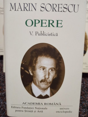 Marin Sorescu - Opere, vol. V (2005) foto