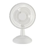 Ventilator de birou Equation Moe 4, 12 W, &Oslash; 15 cm, Alb