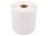 Eticheta Termica Alba Qoltec 100x150mm, 350 buc, Cod 51880, Rola