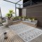 vidaXL Covor d exterior, ARAKIL gri, 140 x 200 cm, PP 316971
