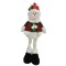 Figurina de Craciun Om de Zapada Textil, Flippy, Om de Zapada pentru Decoratiuni de Craciun, din Material Textil Moale 48 x 18 x 8 cm, Rosu Verde