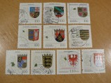 Germania Steme State Federale Bundesl&auml;nder Ajutor Inundații Lot 10 Mărci -A771
