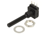 Potentiometru axial 500&Omega; 200mW THT 6mm plastic