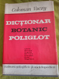 Dictionar botanic poliglot-lat-rom-eng-germ-fr-rus-maghiar-Coloman Vaczy
