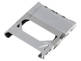 Conector MMC/SD Push-Push SMT 9 PIN