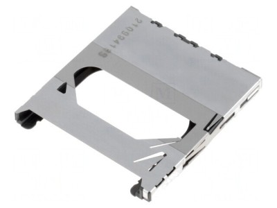 Conector MMC/SD Push-Push SMT 9 PIN foto