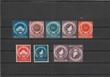 ROMANIA 1946 LP 193 LP 193 b -25 ANI INFIINTARE FILARMONICA SERIE+TETE-BECHE MNH NESTAMPILATE