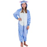 Pijama tip salopeta pentru copii, model stitch, marime 130-140cm Household NewTrend