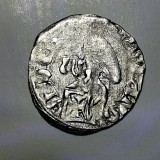 Rom&acirc;nia Valahia 1 ducat / dinar ND (1383-86) argint Dan l cu litera W