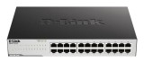 SWITCH D-LINK 24 porturi Gigabit, carcasa metal, &quot;GO-SW-24G&quot; (timbru verde 2 lei)