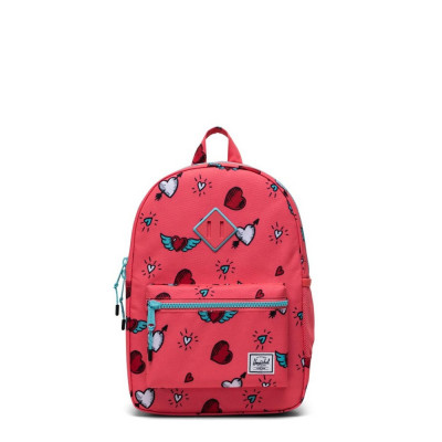 Rucsac pentru copii Herschel Heritage Love Doodles Rosu - Cod 73756826778 foto