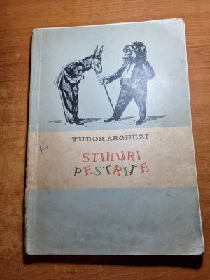 stihuri pestrite - tudor arghezi - din anul 1957 foto