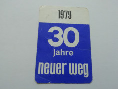 CCO 1979 - CALENDAR DE COLECTIE - STRAIN - GERMANIA - ANUL 1979 foto