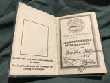 Carnet de membru Uniunea Turistica Resita / Touristenverein Resita anul 1935