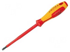 Șurubelniță Izolată Plată 2.5x0.4mm 75mm 1kVAC