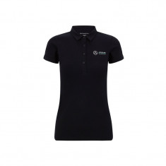 Mercedes AMG Petronas tricou polo de dama classic black F1 Team 2020 - XS foto