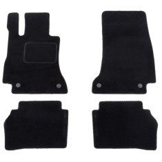 Set covorase auto mocheta Velor MERCEDES Clasa E (W213), 03.2016-2024, negru,