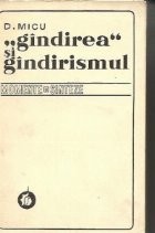 Gindirea si Gindirismul (D. Micu) foto