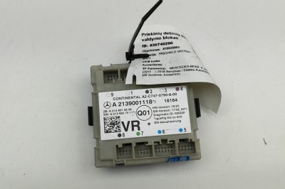 Modul de control ușă dreapta față MERCEDES-BENZ E W213 2018 OEM: A2139001118,A2139010608,A2139027011 | 30740200 foto