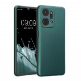 Husa kwmobile pentru Honor X7a, Silicon, Verde, 60939.14, Carcasa