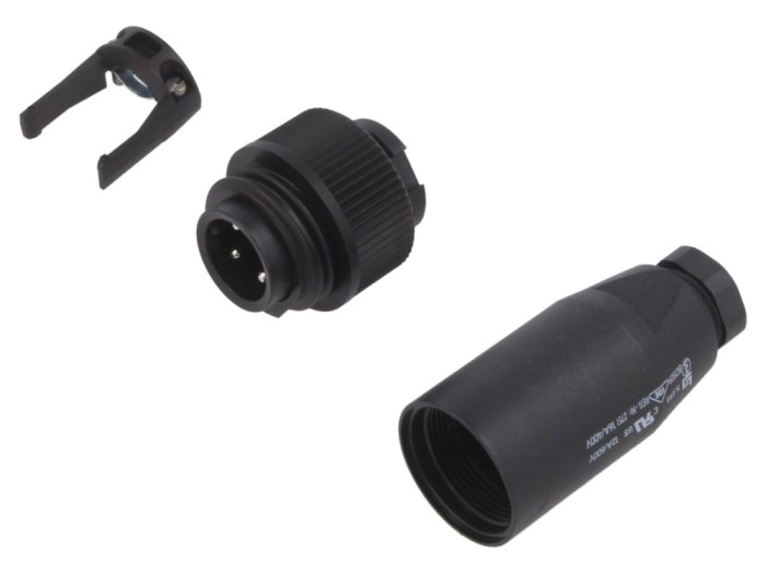 Conector circular tată 4-PIN IP67