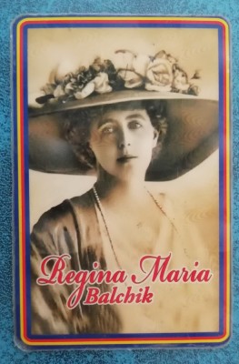 D2 - Magnet frigider - tematica Istorie - Regina Maria a Romaniei foto