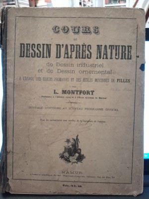 Cours de sessin d apres nature de dessin industriel et de dessin ornemental - L. Monfort foto