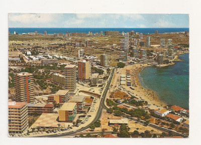 FA7 -Carte Postala - SPANIA - Alicante, Playa de La Albufereta, circulata 1970 foto