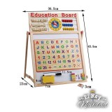 Tabla de scris Din Lemn Cu Doua Fete 5 In 1 66.5*39CM