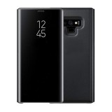 Husa Clear View Standing Neagra Samsung Galaxy Note 9 Protectie Completa Anti Zgarieturi
