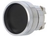 Comutator apăsare 22mm negru