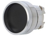 Comutator apăsare 22mm negru