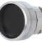 Comutator apăsare 22mm negru