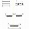 Set accesorii, saboti frana parcare IVECO DAILY III caroserie inchisa/combi (1997 - 2007) TRISCAN 8105 152560