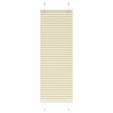 Cumpara ieftin Jaluzea plisata Crem 45x150 cm Latime tesatura 44,4 cm