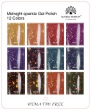 Cumpara ieftin Ojă semipermanentă Midnight sparkle 8 ml, 11