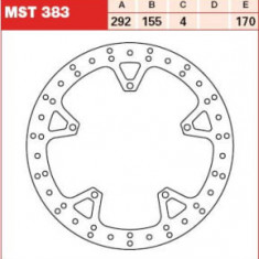 Disc frână fix față, 292/155x4mm 5x170mm, diametru gaură de centrare 8,5mm, spacing 0 compatibil: YAMAHA YZF-R125 125 2008-2013